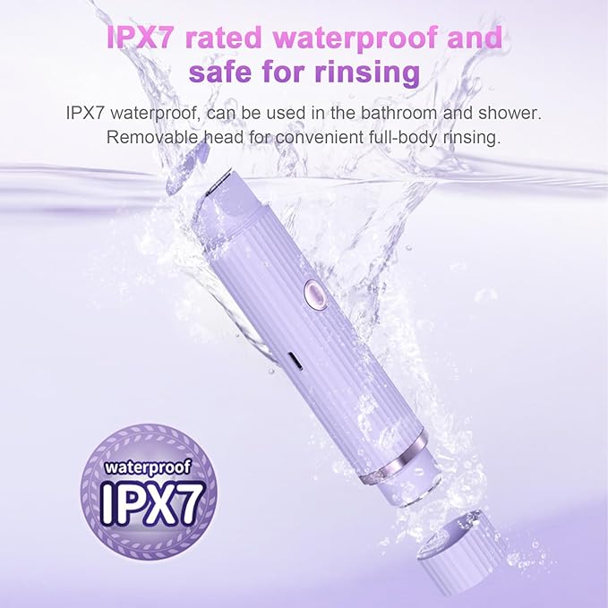 Double Head Electric Shaver – Rechargeable Women’s Portable Razor