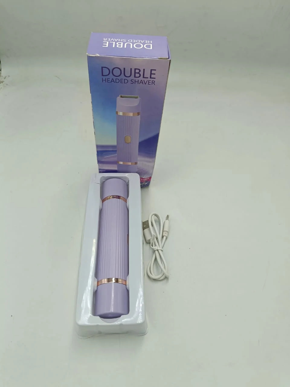 Double Head Electric Shaver – Rechargeable Women’s Portable Razor